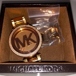 Parker Quartz Rose Gold Tone Dial Ladies Watch